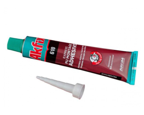 Рідкі цвяхи поліуретанові PU610 прозорі тюбик 50 мл  (Akfix Ukraine) GA305