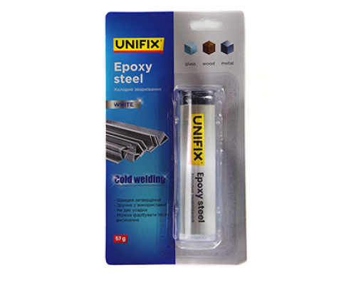 Холодне зварювання біле 57 г (блістер)  (UNIFIX) 940019