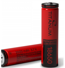 Акумулятор TITANUM Li-ion 18650 (без захисту) 2000mAh