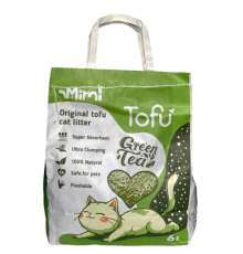 Соєвий наповнювач TOFU 6л MiMi CAT Зелений чай