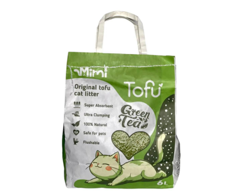 Соєвий наповнювач TOFU 6л MiMi CAT Зелений чай