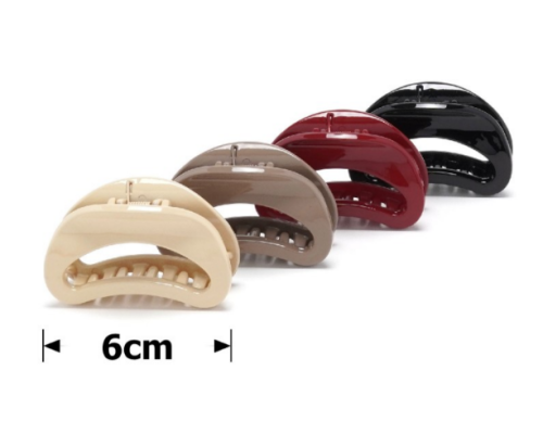 Заколка-краб 6см глянець 158-31694