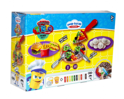 Набір креативної творчості Піца TMD-10-01U з інструментами "Тісто для ліпки "Master Do"