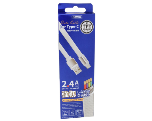 Кабель USB Remax RC-154a Platinum Type-C (Чорний) Кабель USB Remax RC-154a Platinum Type-C (Чорний)
