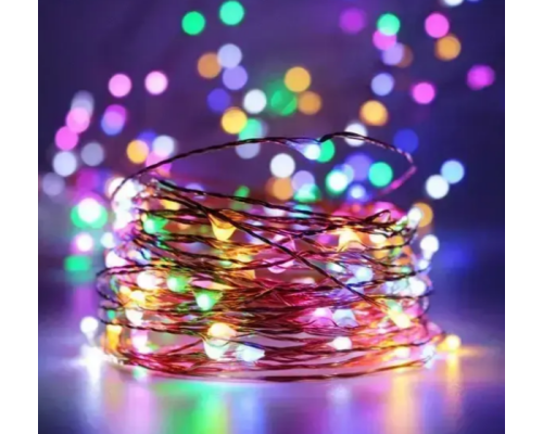 Гірлянда 2АА+USB LED 3м multicolor (300)