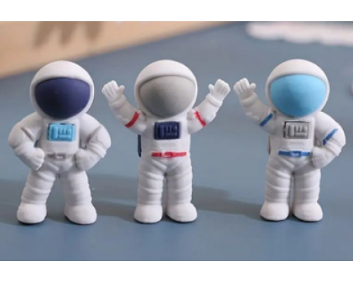 Гумка космонавт 4 см 1шт