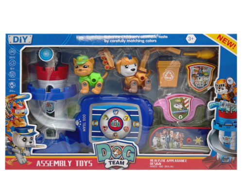 Ігровий набір "Щенячий патруль" База Bambi 627-19-1 фігурки з аксесуарами