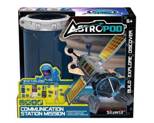 Ігровий набір Місія «Побудуй станцію зв'язку» Astropod 80333 конструктор з фігуркою
