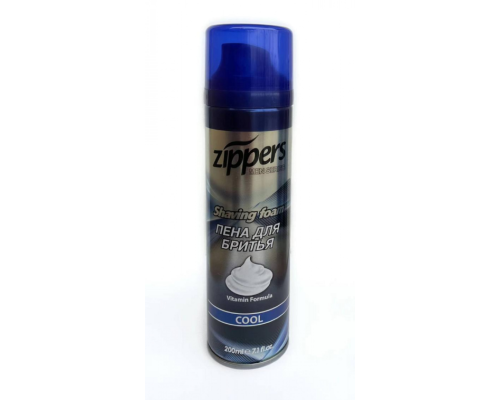 Піна для гоління ZIPPERS COOL 200мл