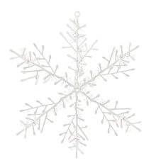 Сніжинка новорічна CN-5 11см уп 3шт