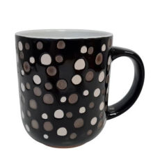 *Кухоль керамічний 500мл «Milika» Pebbles Black