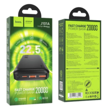 Універсальна мобільна батарея J101A Astute 20000 mAh 22,5 W Black