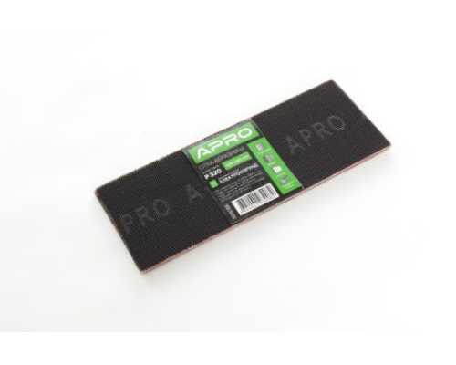 Сітка абразивна 115×280 мм Р80 (уп 5шт)  (APRO) 828064