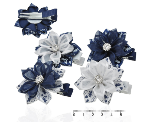 Заколка уточка для волосся з бантом 5 см 1шт 74-14527