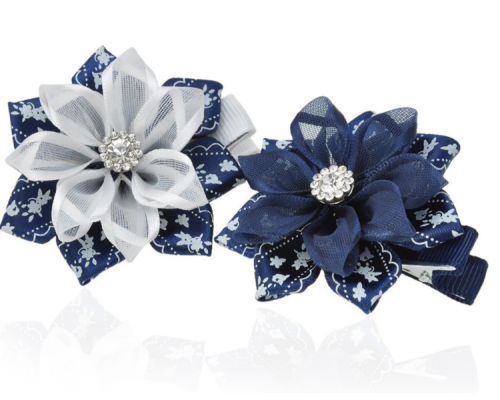 Заколка уточка для волосся з бантом 5 см 1шт 74-14527