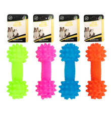 Іграшка гумова - Гантель з шипами для домашніх улюленців