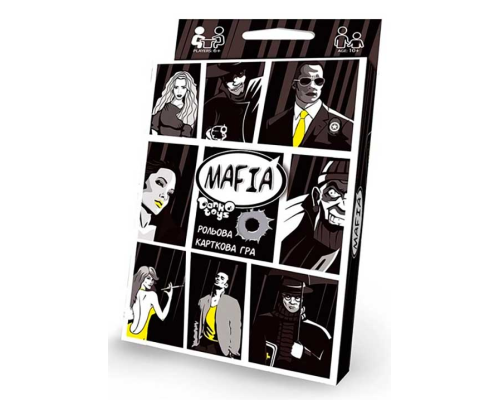 Настільна розважальна гра "Мафія" укр/англ (32)