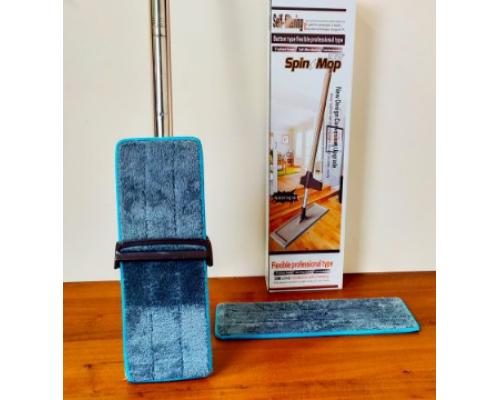Швабра ледащо з віджимом Spin Mop 360 для швидкого прибирання (40) 745