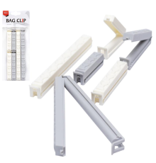 Набір затискачів для пакетів 6шт 628-3069, 16/ 9,5 / 6,5*1,5*1,8см