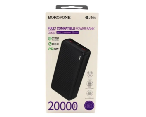 Мобільна Батарея Power Bank Borofone 20000 mAh j56A 1432