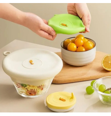 Силіконові кришки багаторазові 3шт COVER