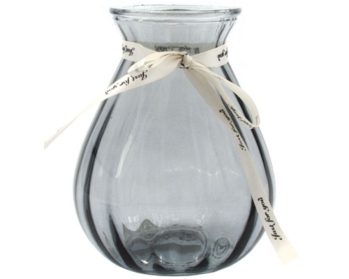 R102525 Ваза скляна 15см Mini Gray