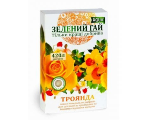 Зелений Гай AQUA Троянда та інші садові квіти 300гр