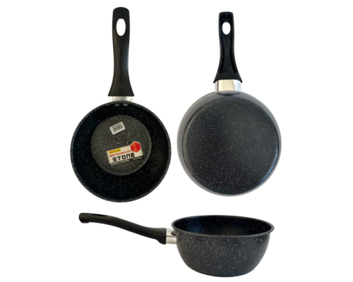 Сковорідка глибока залізна 18см