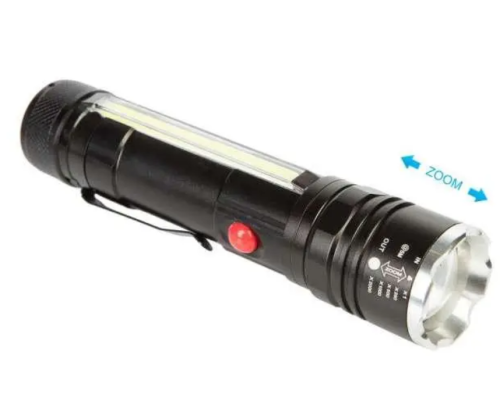 Ліхтарик Т6-26 USB акум. + 3ААА батар.
