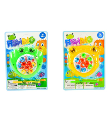 Рибалка арт. 777A магніт., вудка, рибки, планшет 22*4,5*24см (Green)