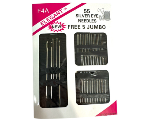 Набір голок 55шт на аркуші №Д-55