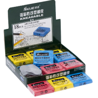 Ластик "клячка" 6651-С кольоровий