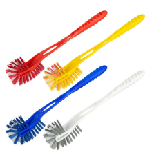 Щітка господарська двостороння 46*9*6см з довгою ручкою 8209