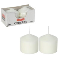 Набір свічок інтер'єрних 2шт d50мм h55мм 7127-5