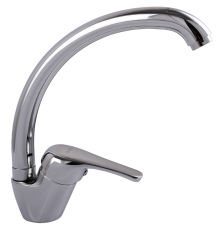 Змішувач для кухні Globus Lux Solly GLSO-0203S боковий латунь на гайці