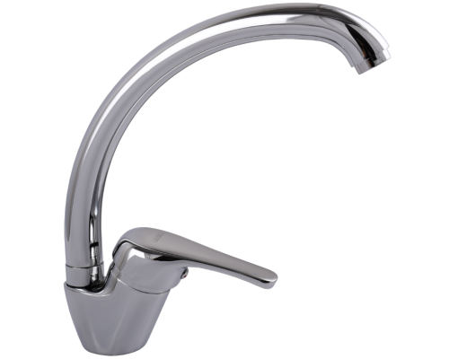 Змішувач для кухні Globus Lux Solly GLSO-0203S боковий латунь на гайці