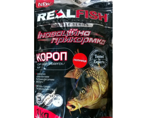 RealFish Короп Полуниця 1кг