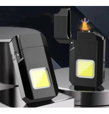 Запальничка спіральна 6002 M8 з LED-ліхтариком (60шт)