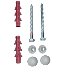 Кріплення унітазу до підлоги (з декор. ковпачками і шурупами 6х100 мм пакет) КС 610 Waterstal