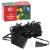 Гірлянда 100 LED/80L Multicolor чорний дріт 9м D-13