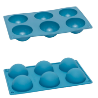 Форма силіконова 6шт на планшеті 28*16,5*3см