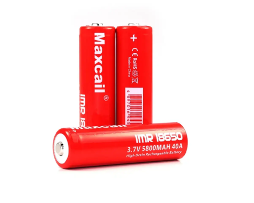 Акумулятор 18650 5800мАг 3,7В 40A Li-Ion Maxcail 9626 1шт