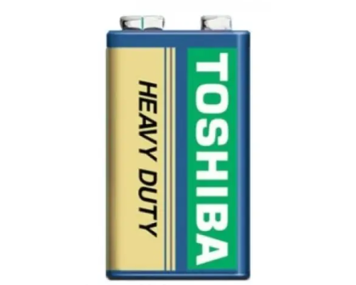 Батарейка крона TOSHIBA 6F22 арт.10260 1шт