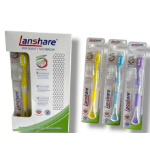 Зубна щітка зі шкребком для язика