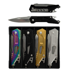 Ніж складаний кишеньковий з відкривачкою в складеному вигляді 9 см