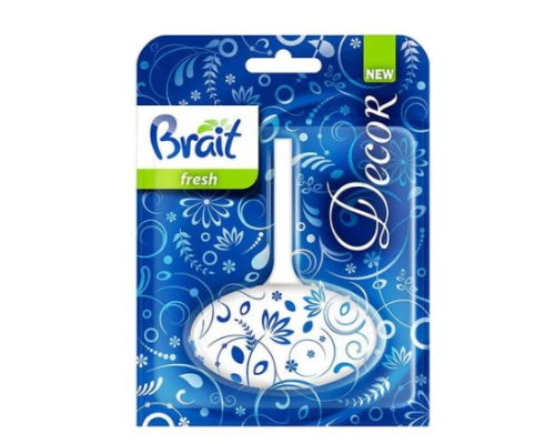 Brait Блок для туалету DECOR FRESH  1-Faz.40G (арт.)