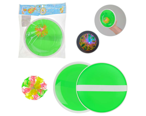 Гра з липучкою 2 тарілки і м'ячик