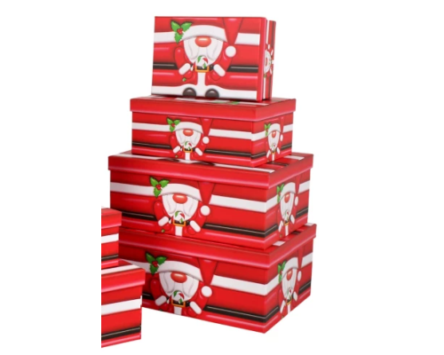Новорічна подарункова коробка 73-5573 №9