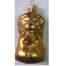 Скляна іграшка 1044 Лев великий