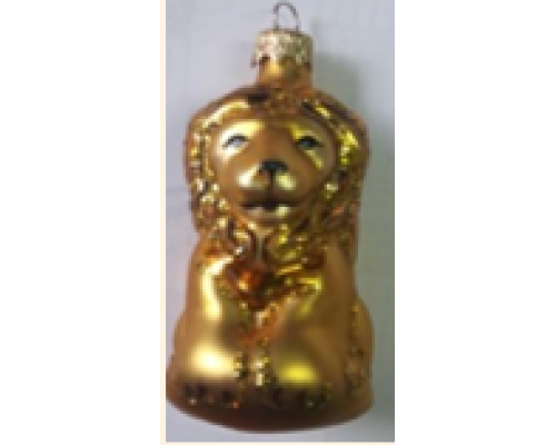 Скляна іграшка 1044 Лев великий